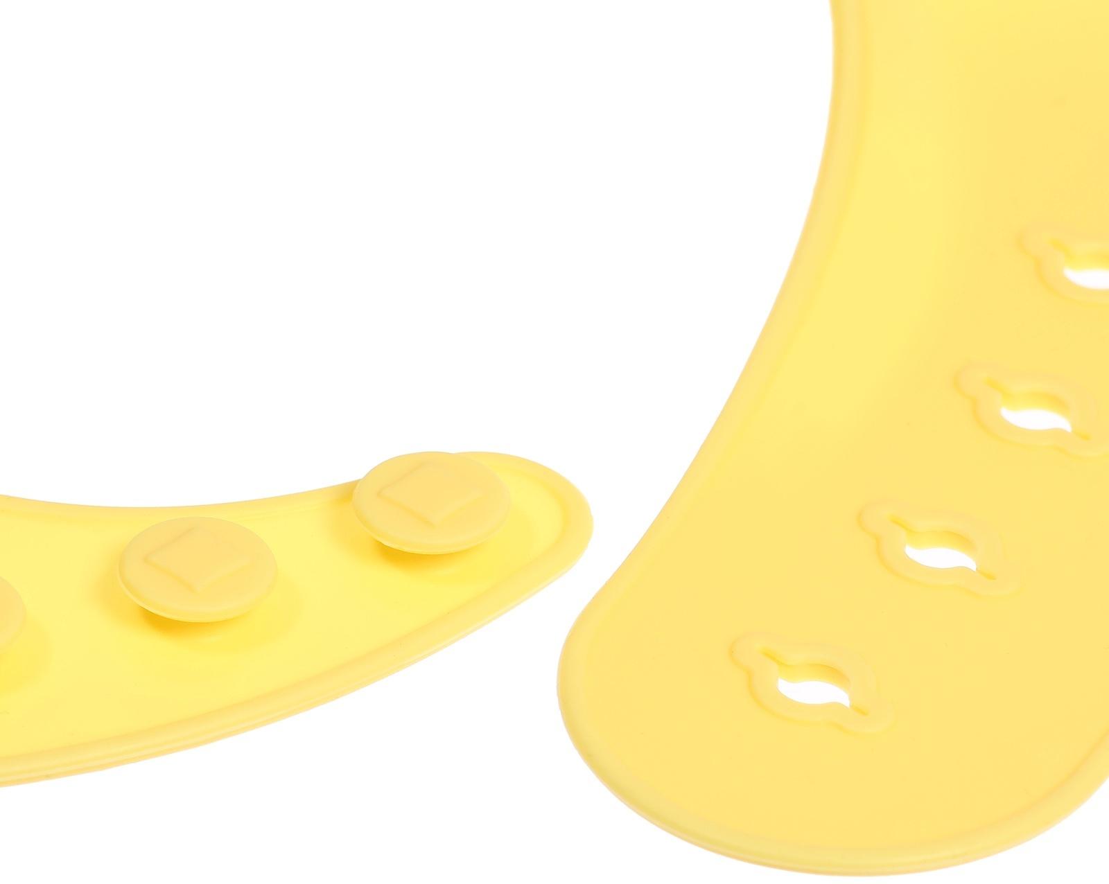 Набор для кормления, пищевой силикон, цвет жёлтый