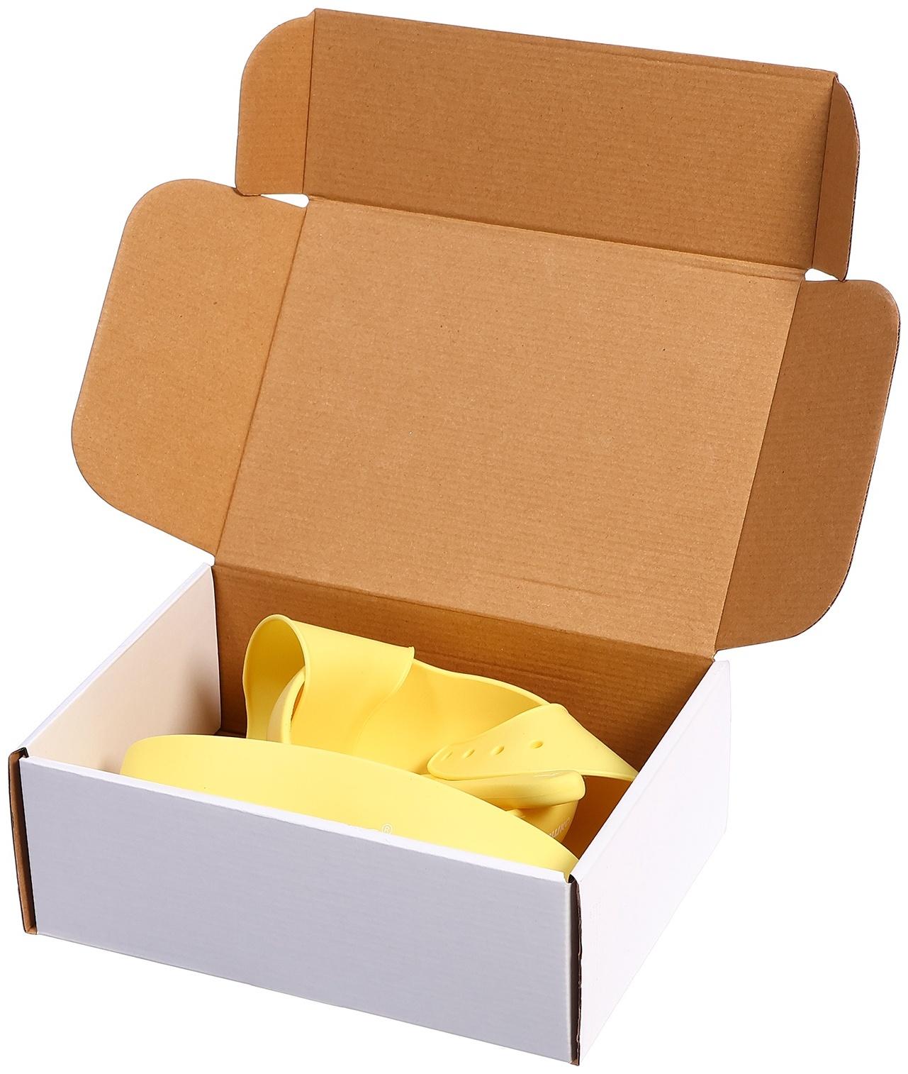 Набор для кормления, пищевой силикон, цвет жёлтый