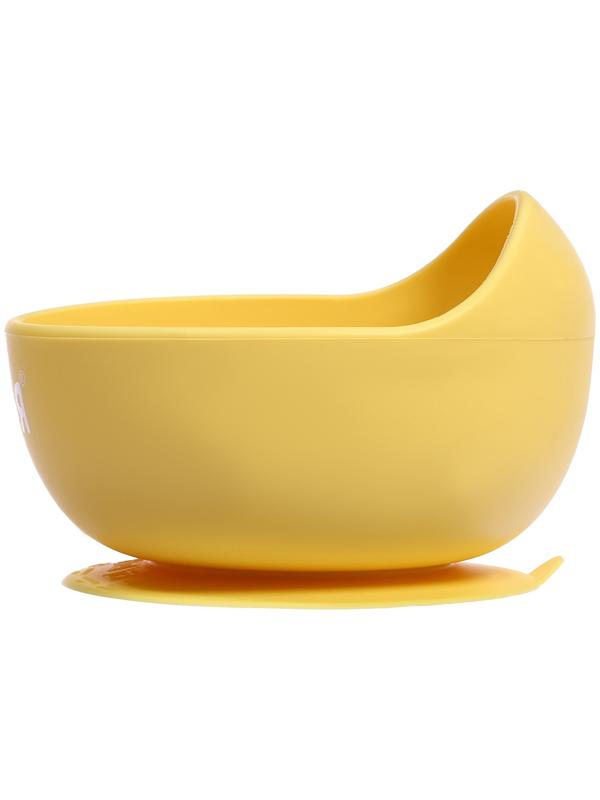 Набор для кормления, пищевой силикон, цвет жёлтый