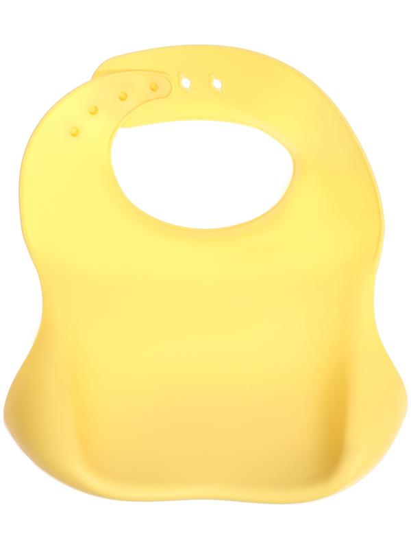 Набор для кормления, пищевой силикон, цвет жёлтый
