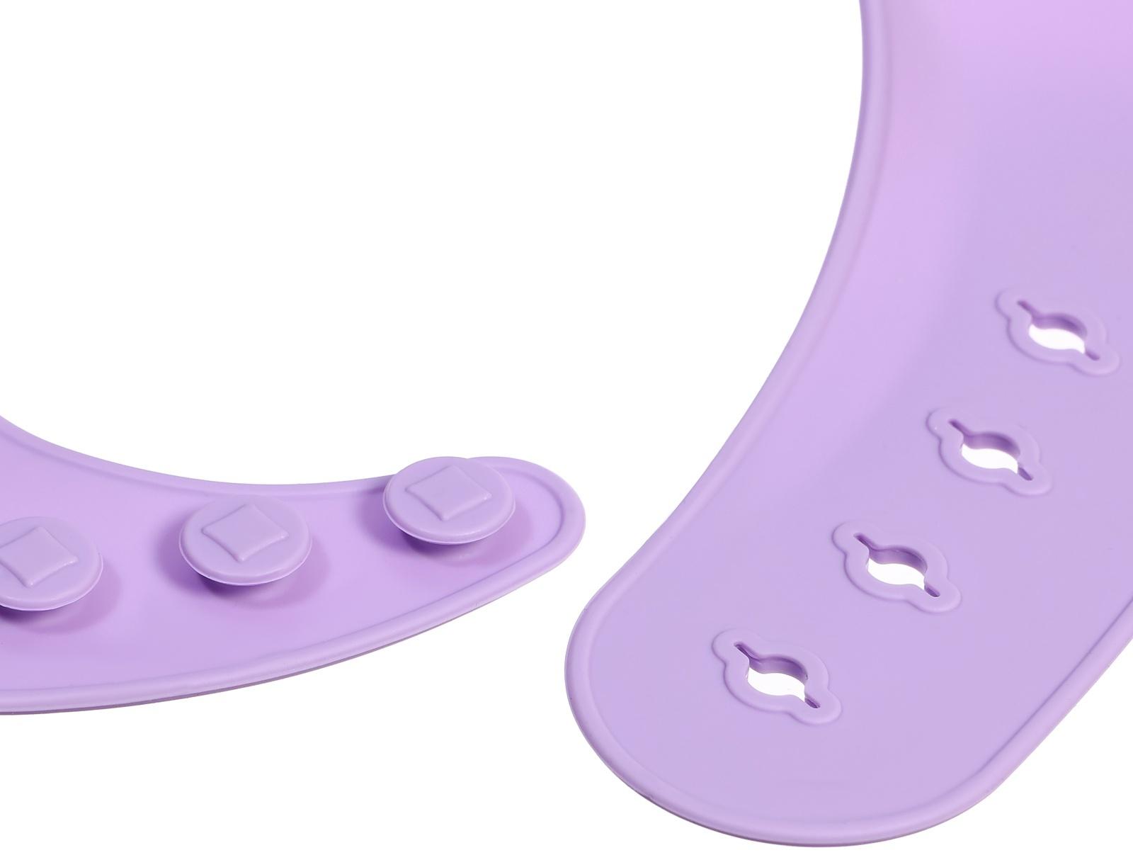 Набор для кормления, пищевой силикон, цвет сиреневый