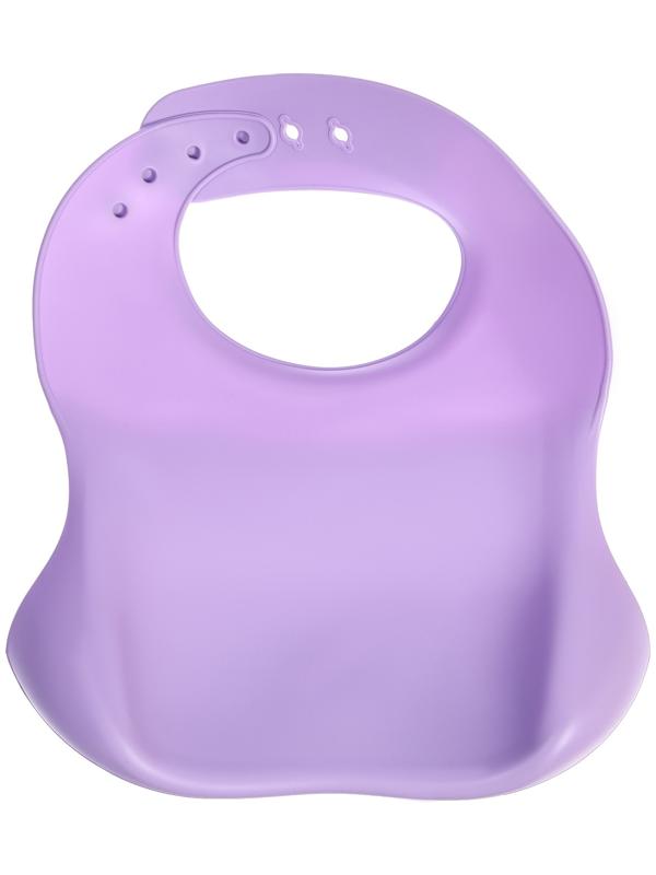 Набор для кормления, пищевой силикон, цвет сиреневый