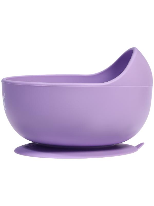 Набор для кормления, пищевой силикон, цвет сиреневый