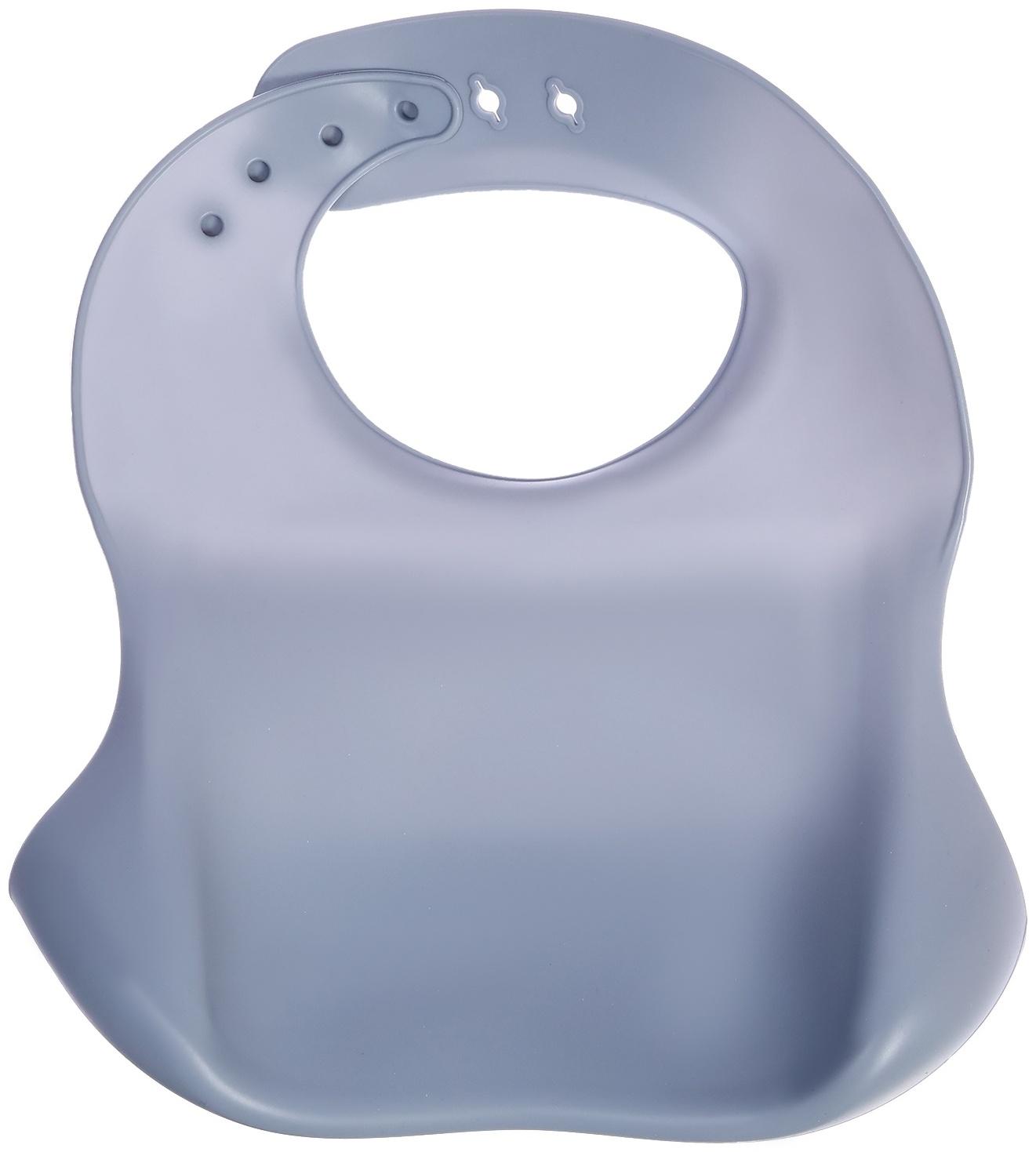 Набор для кормления, пищевой силикон, цвет серый