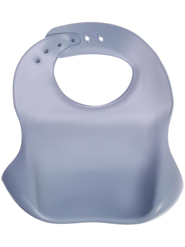 Набор для кормления, пищевой силикон, цвет серый