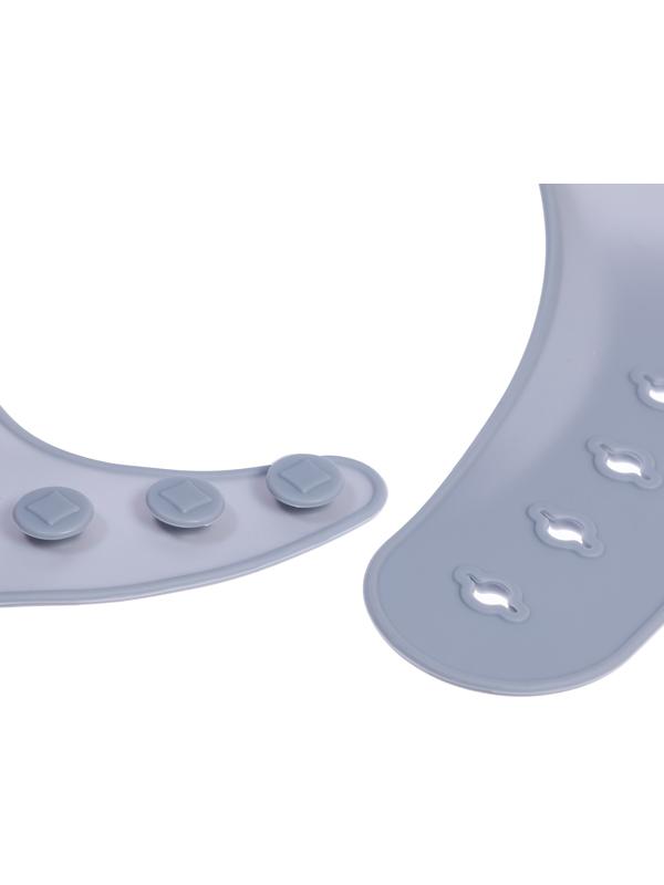 Набор для кормления, пищевой силикон, цвет серый