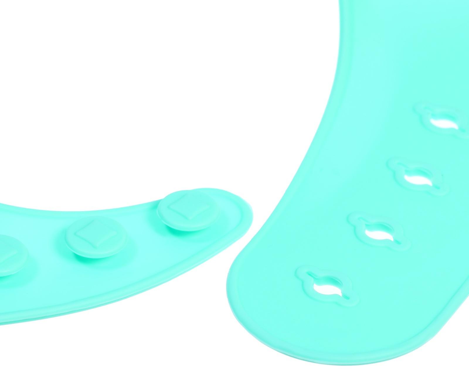 Набор для кормления, пищевой силикон, цвет бирюзовый