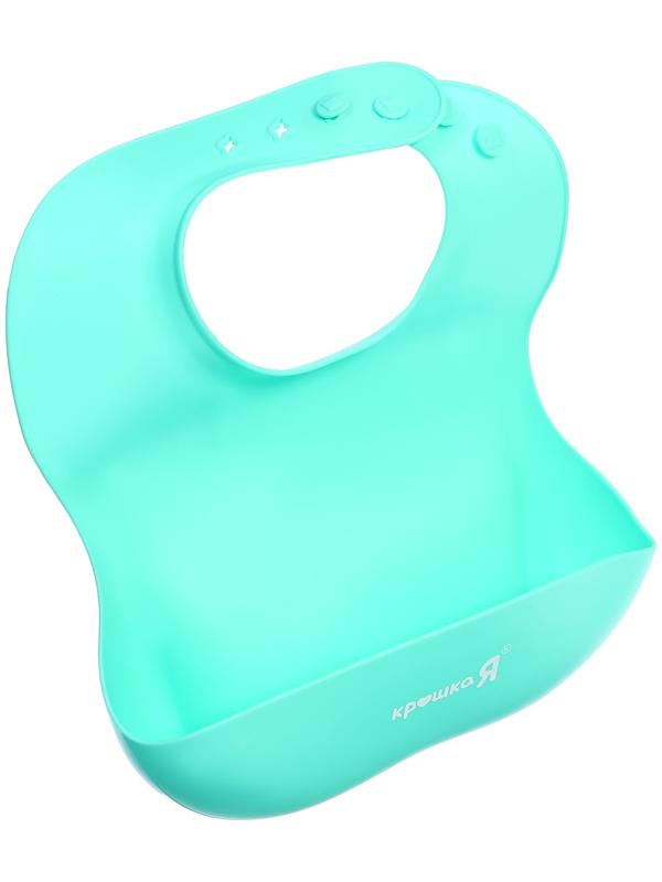 Набор для кормления, пищевой силикон, цвет бирюзовый