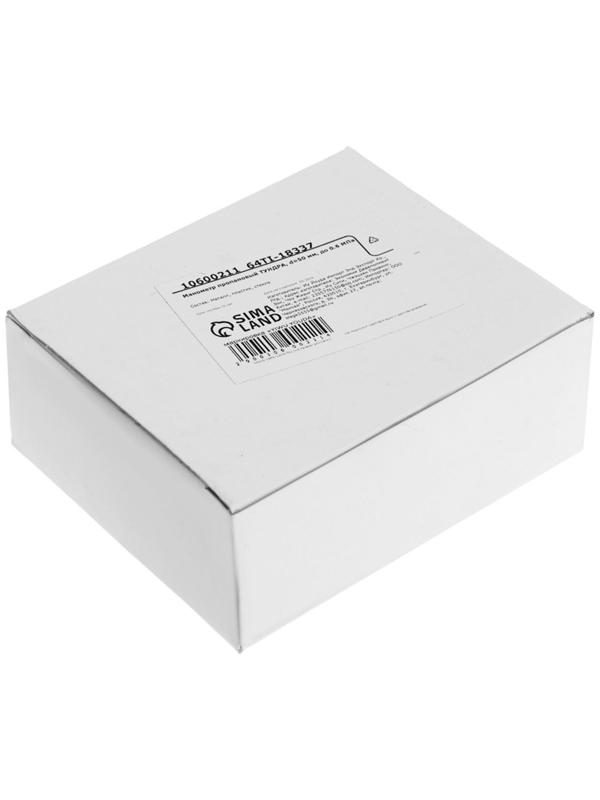 Манометр пропановый ТУНДРА, d=50 мм, до 0.6 МПа