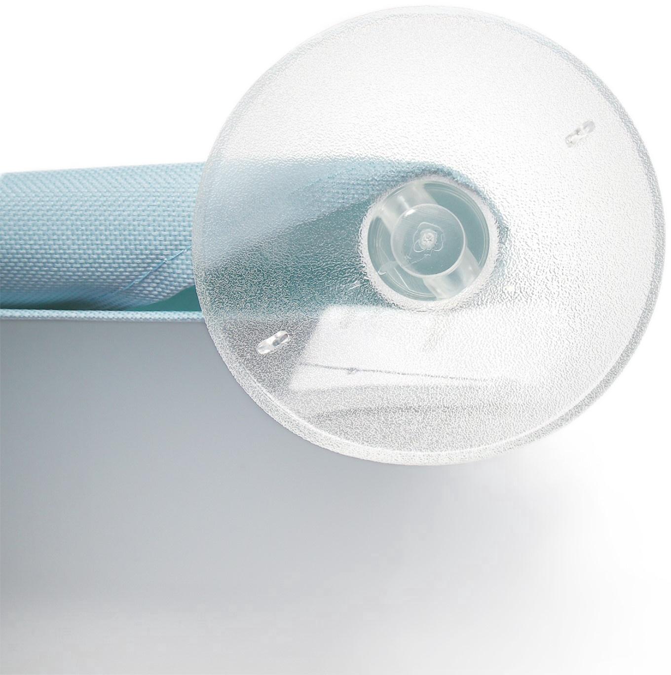 Гамак для кошки на окно, 45*30 см, вес до 5 кг, пакет, голубой