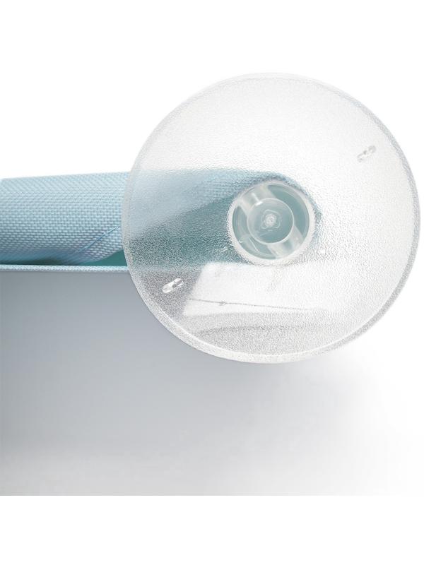 Гамак для кошки на окно, 45*30 см, вес до 5 кг, пакет, голубой