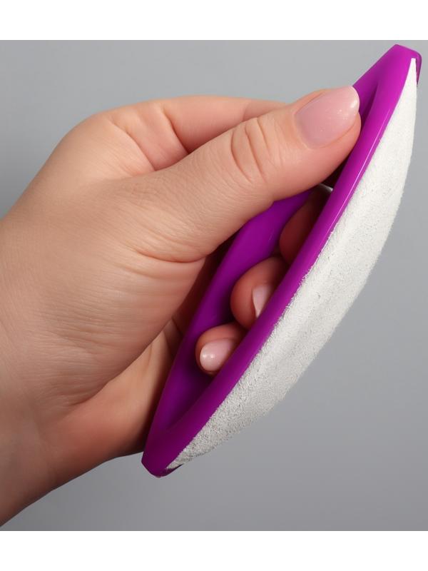 Полировка для японского маникюра Кичин, 13×3.5×2 см, фиолетовая