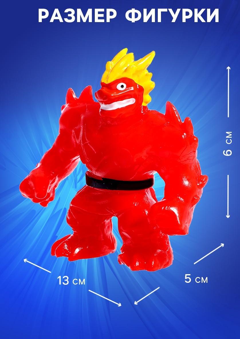 Фигурка — тянучка антистресс «Монстр. Тяну-джитсу», цвет красный
