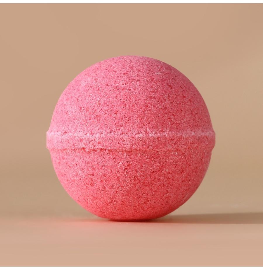 Бомбочка для ванны, 120 г, аромат клубничного пломбира, URAL LAB