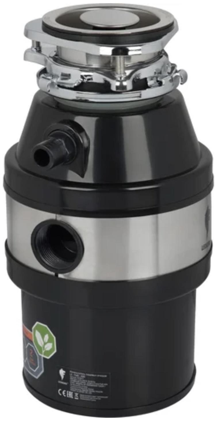 Измельчитель пищевых отходов Leonord LE-FWD-400, 400 Вт, 3200 об/мин, 1.2 л, чёрный