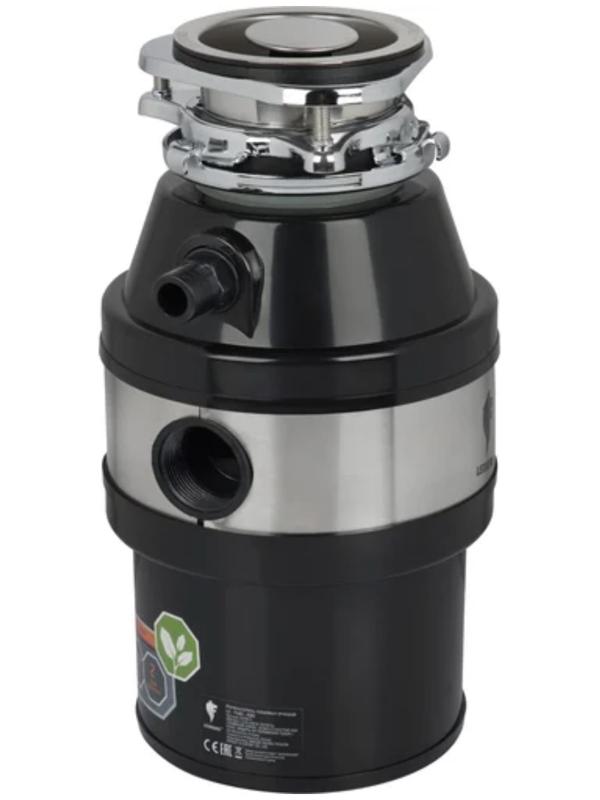 Измельчитель пищевых отходов Leonord LE-FWD-400, 400 Вт, 3200 об/мин, 1.2 л, чёрный