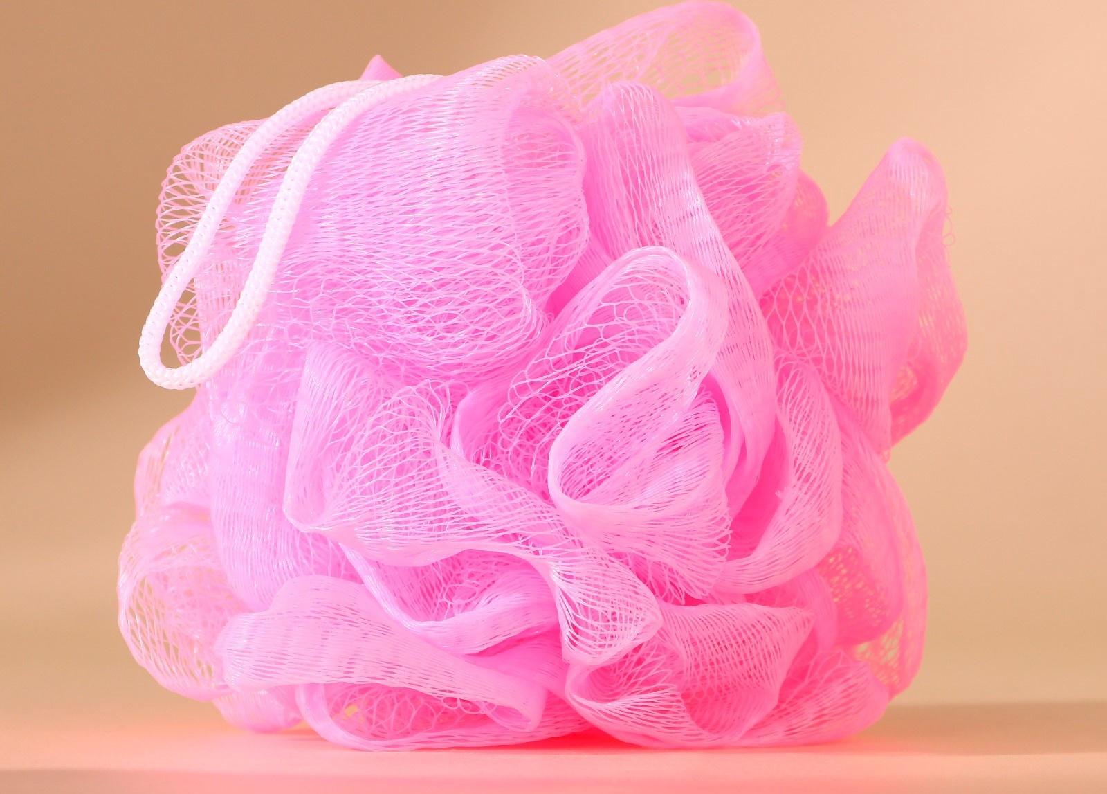 Подарочный набор детский ЧИСТОЕ СЧАСТЬЕ «Волшебной девочке»: пена для ванны 250 мл и мочалка для тела, Новый Год