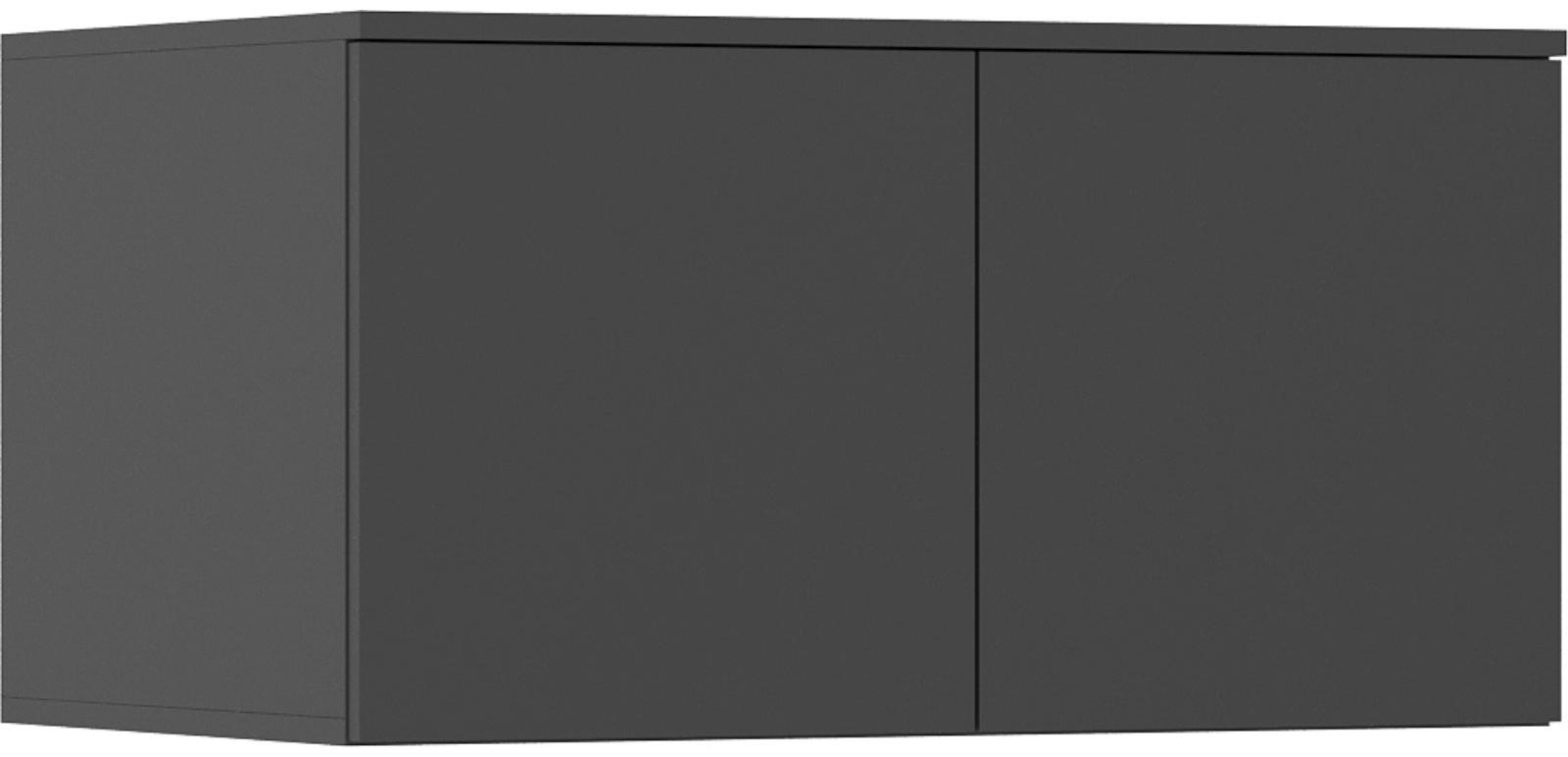 Антресоль для двухдверного шкафа «Норд», 800×510×418 мм, графит