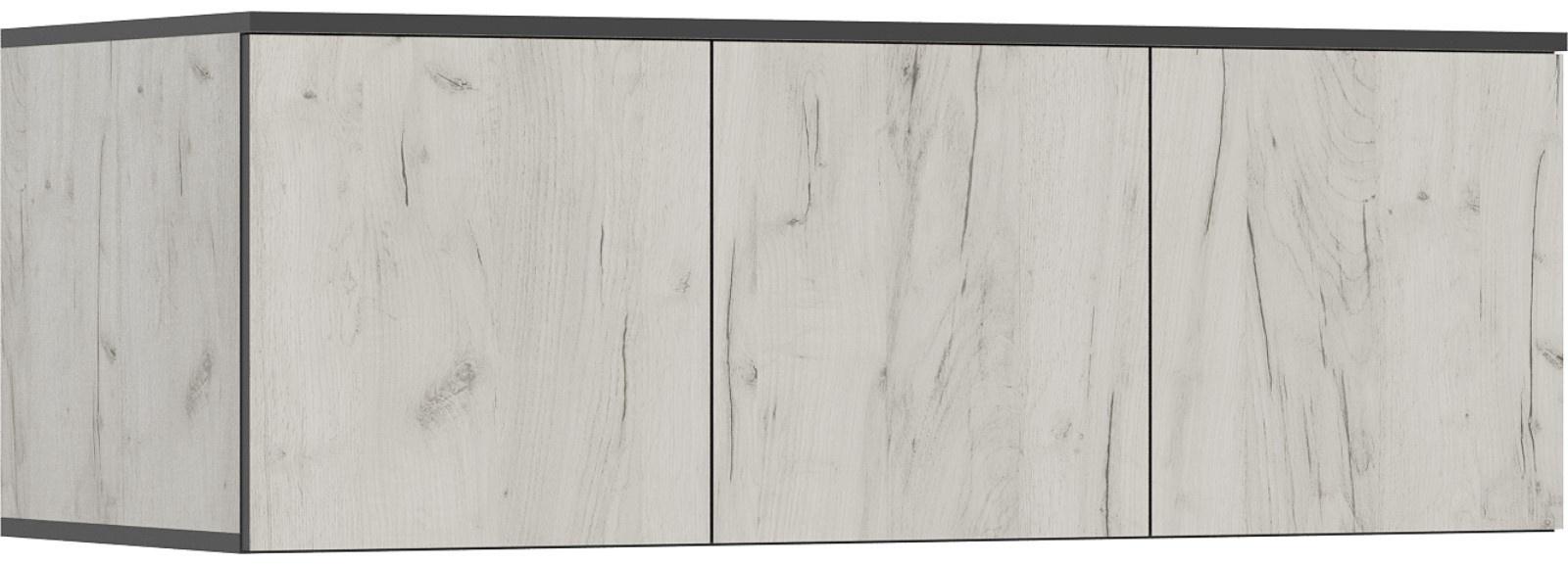 Антресоль для трехдверного шкафа «Норд», 1200×510×418 мм, крафт белый