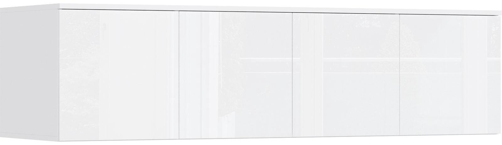 Антресоль для четырёхстворчатого шкафа «Норд», 1600×510×418 мм, цвет белый глянец