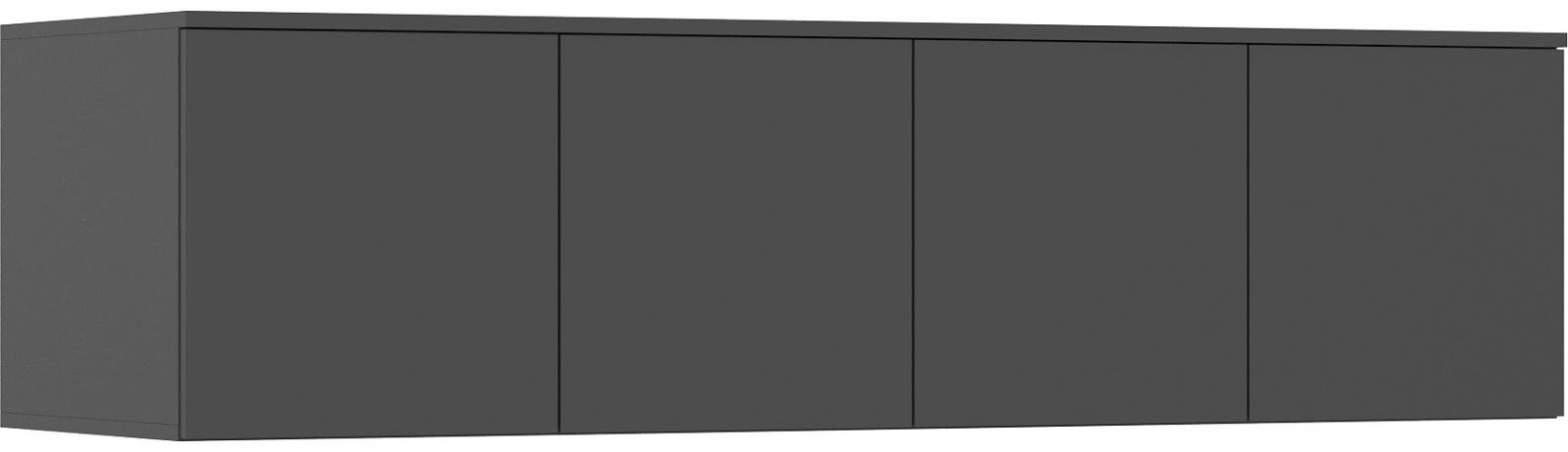 Антресоль для четырёхстворчатого шкафа «Норд», 1600×510×418 мм, цвет графит