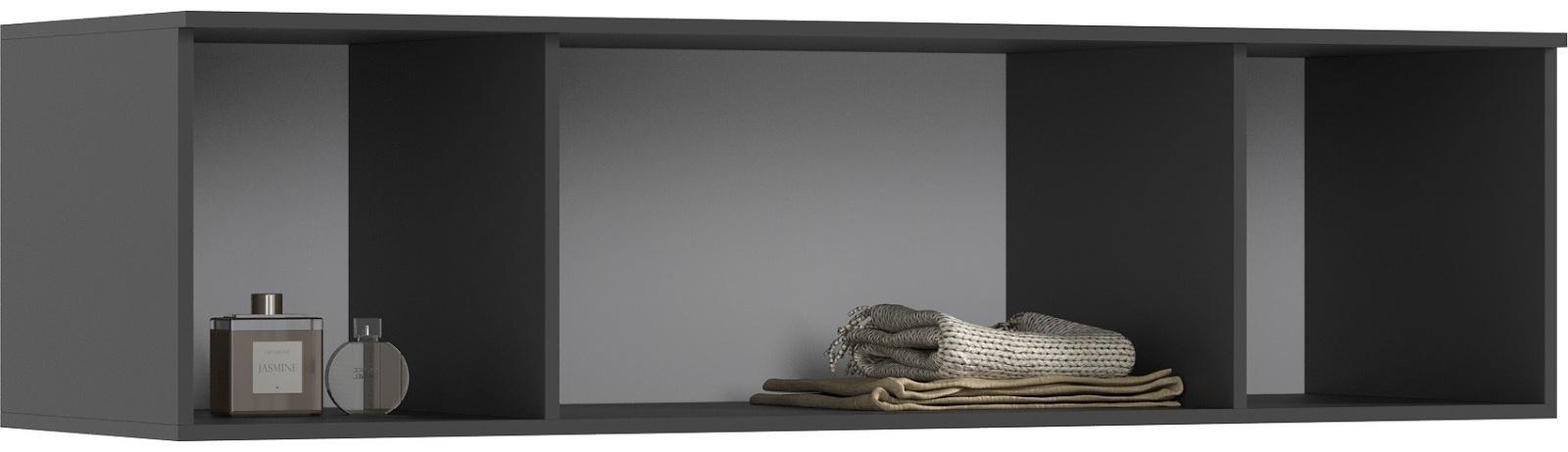 Антресоль для четырёхстворчатого шкафа «Норд», 1600×510×418 мм, цвет графит