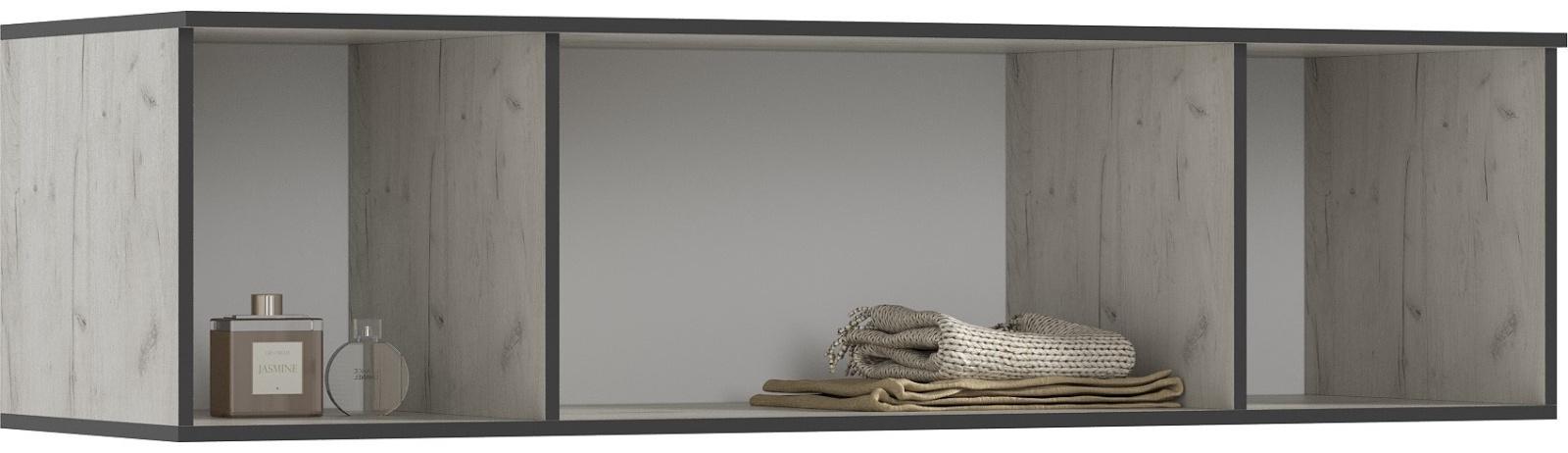 Антресоль для четырёхстворчатого шкафа «Норд», 1600×510×418 мм, цвет крафт белый