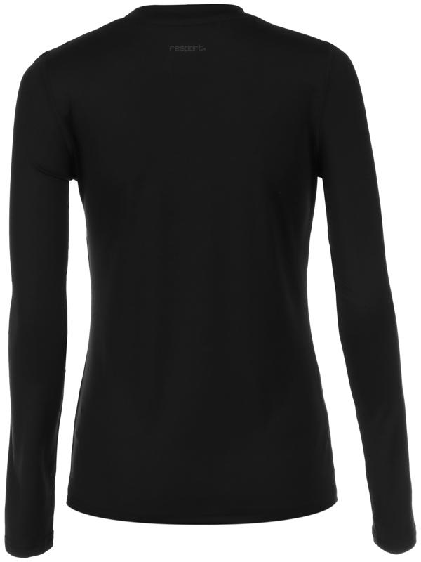 Рашгард женский Resport, р. 48, цвет чёрный, базовый, с длинным рукавом