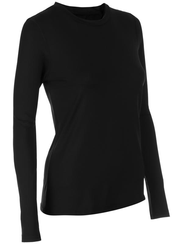 Рашгард женский Resport, р. 48, цвет чёрный, базовый, с длинным рукавом