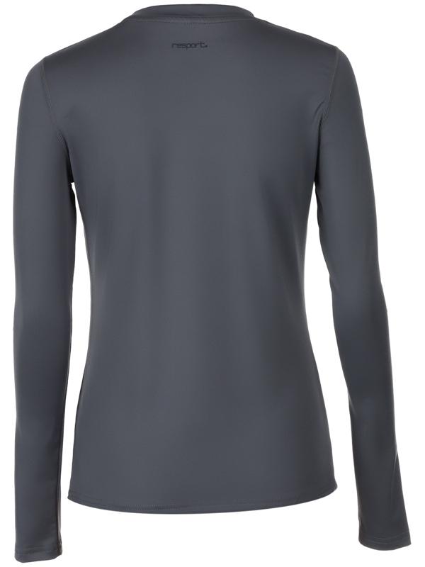 Рашгард женский Resport, р. 44, цвет серый, базовый, с длинным рукавом