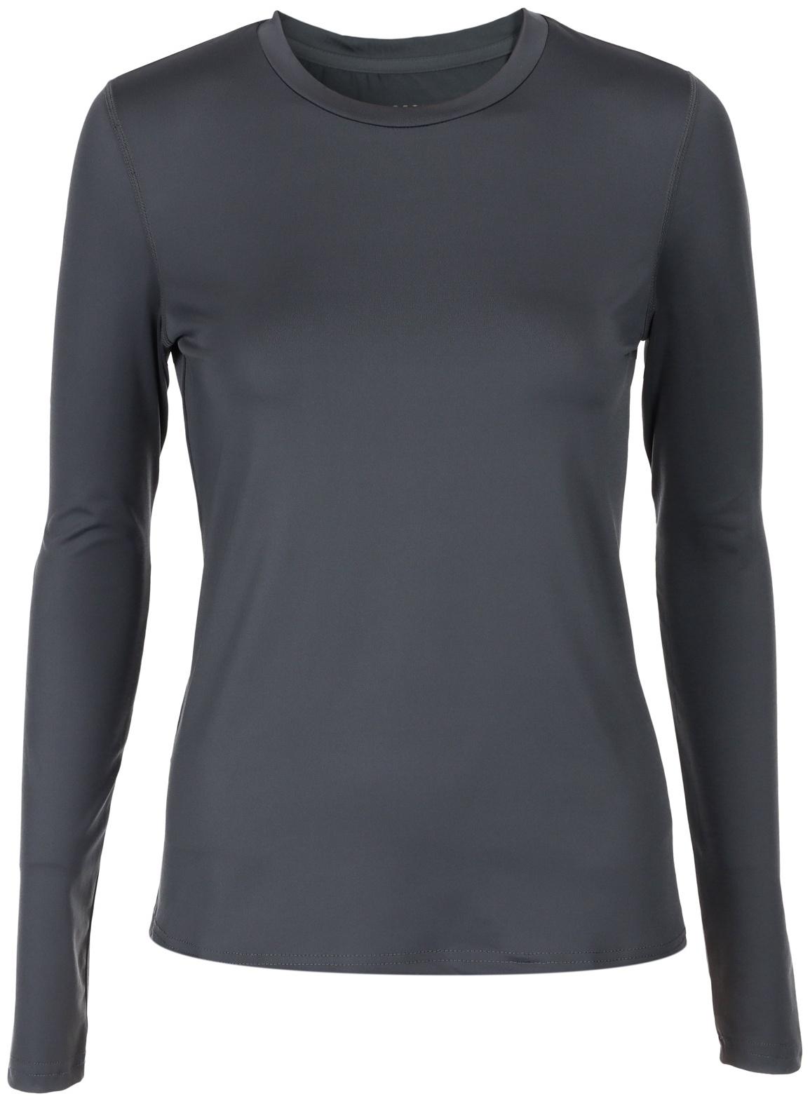 Рашгард женский Resport, р. 46, цвет серый, базовый, с длинным рукавом