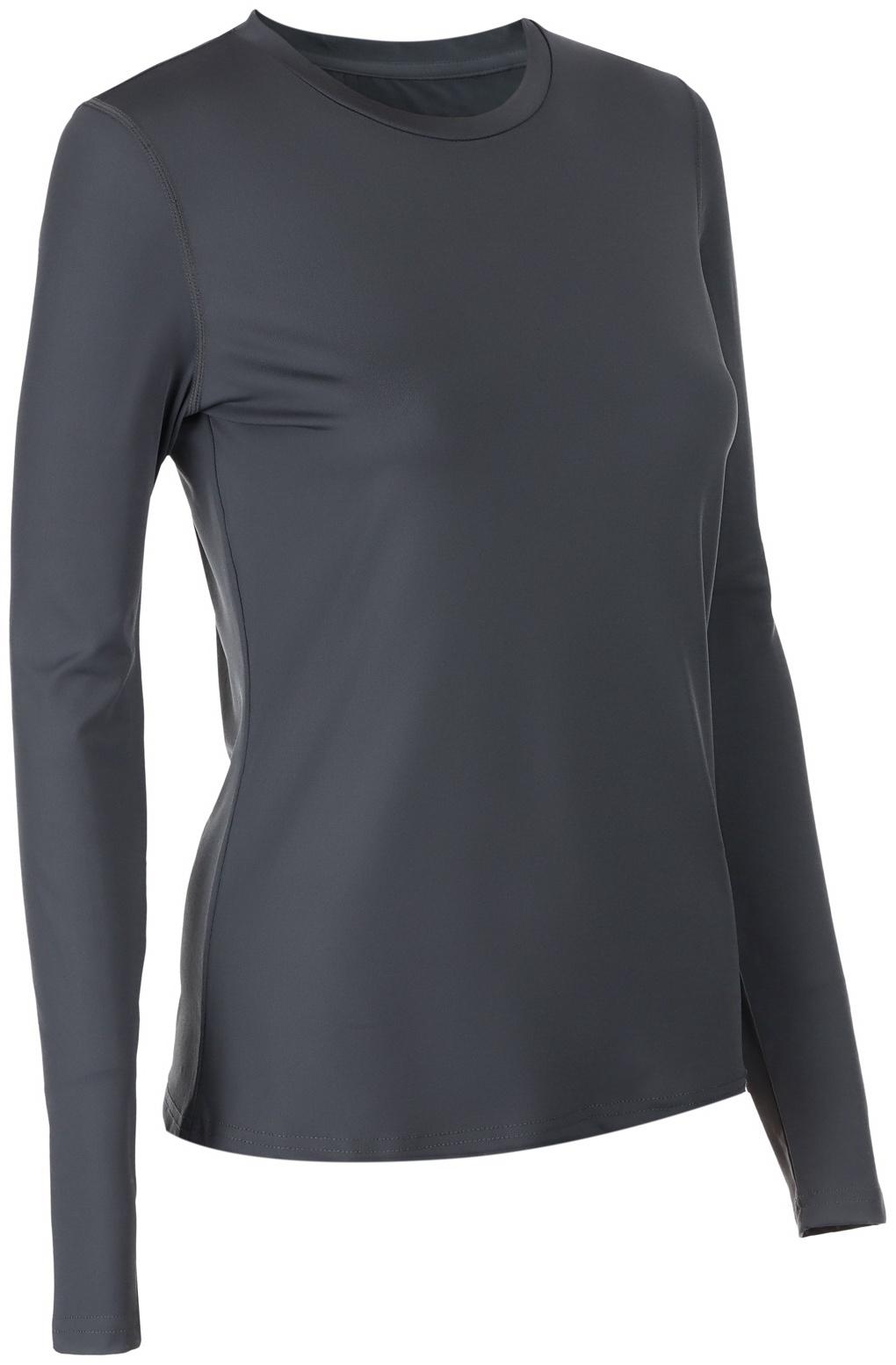 Рашгард женский Resport, р. 50, цвет серый, базовый, с длинным рукавом