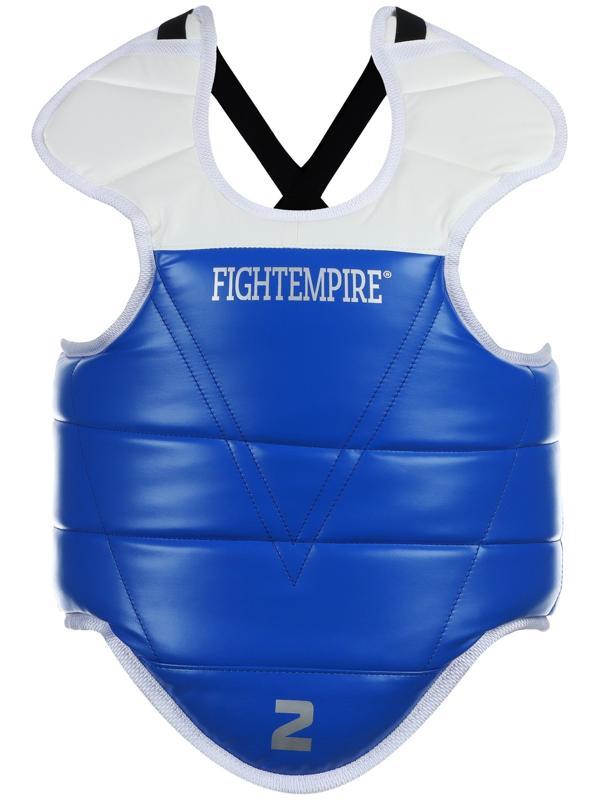 Защита корпуса (жилет) для Тхэквондо, двухсторонний, красный и синий, размер 2