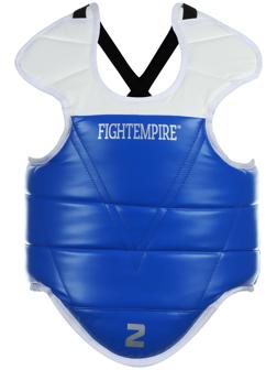 Защита корпуса (жилет) для Тхэквондо, двухсторонний, красный и синий, размер 3