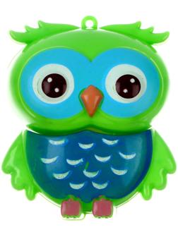Антистресс pop tubes «Сова» развивающая игрушка, световая, набор 4 шт, цвета МИКС