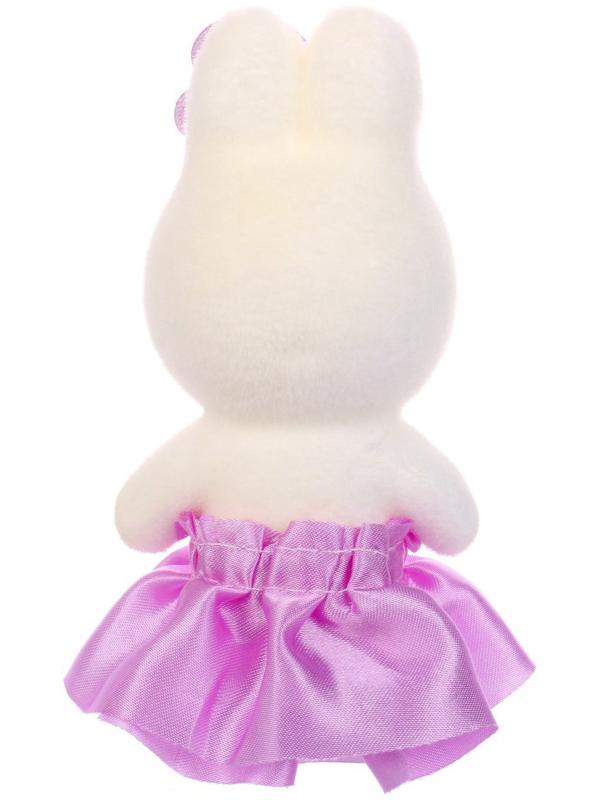 Игрушка из пенопласта «Зайка с цветком», 13 см, набор 3 шт., цвет МИКС