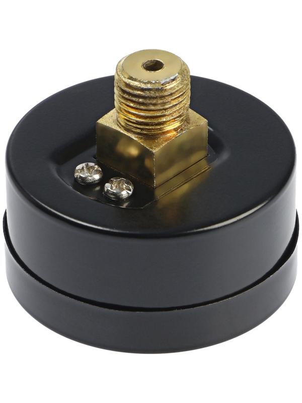 Манометр ZEIN, аксиальный, диаметр корпуса 50 мм, 6 бар, 1/4