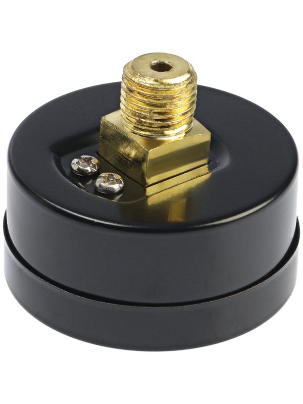 Манометр ZEIN, аксиальный, диаметр корпуса 50 мм, 10 бар, 1/4