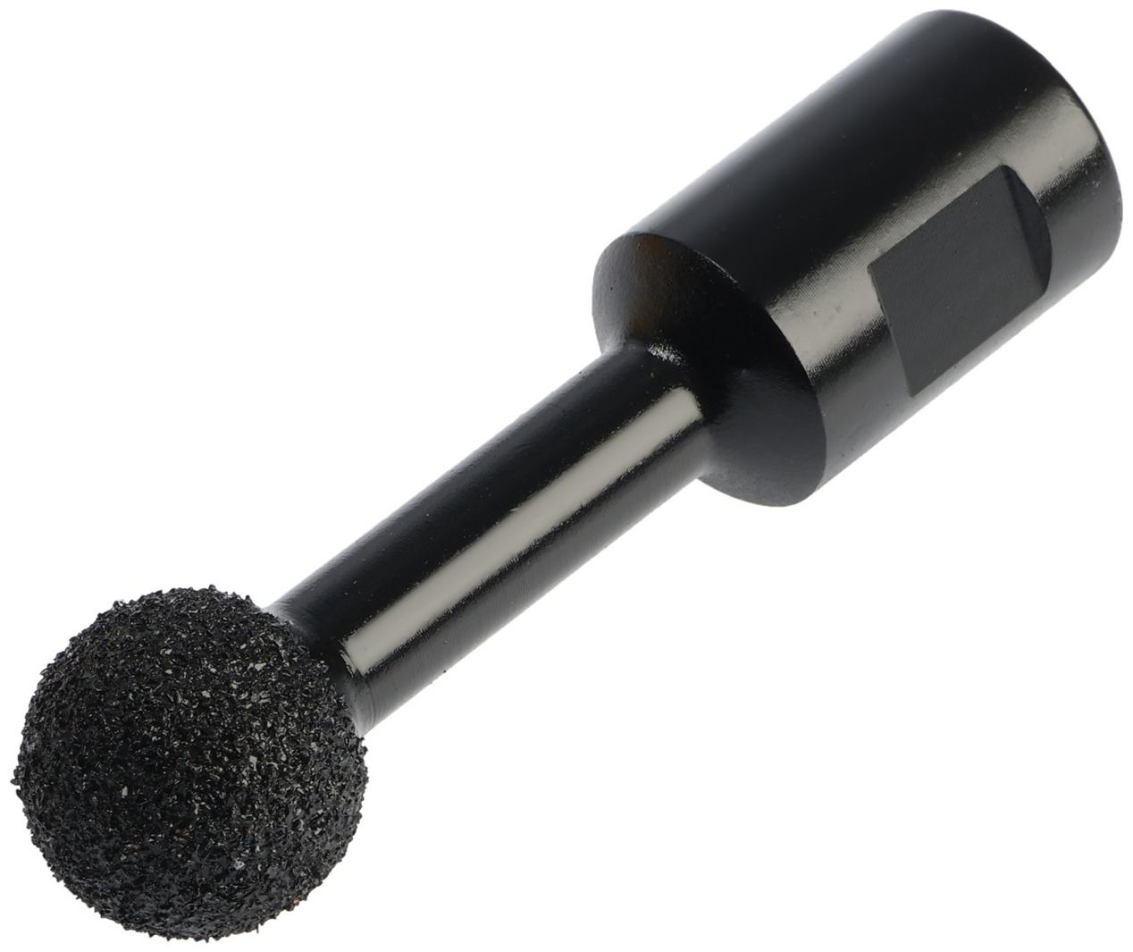 Насадка для УШМ ТУНДРА, для резьбы по дереву, мелкая зернистость, 25 мм, М14