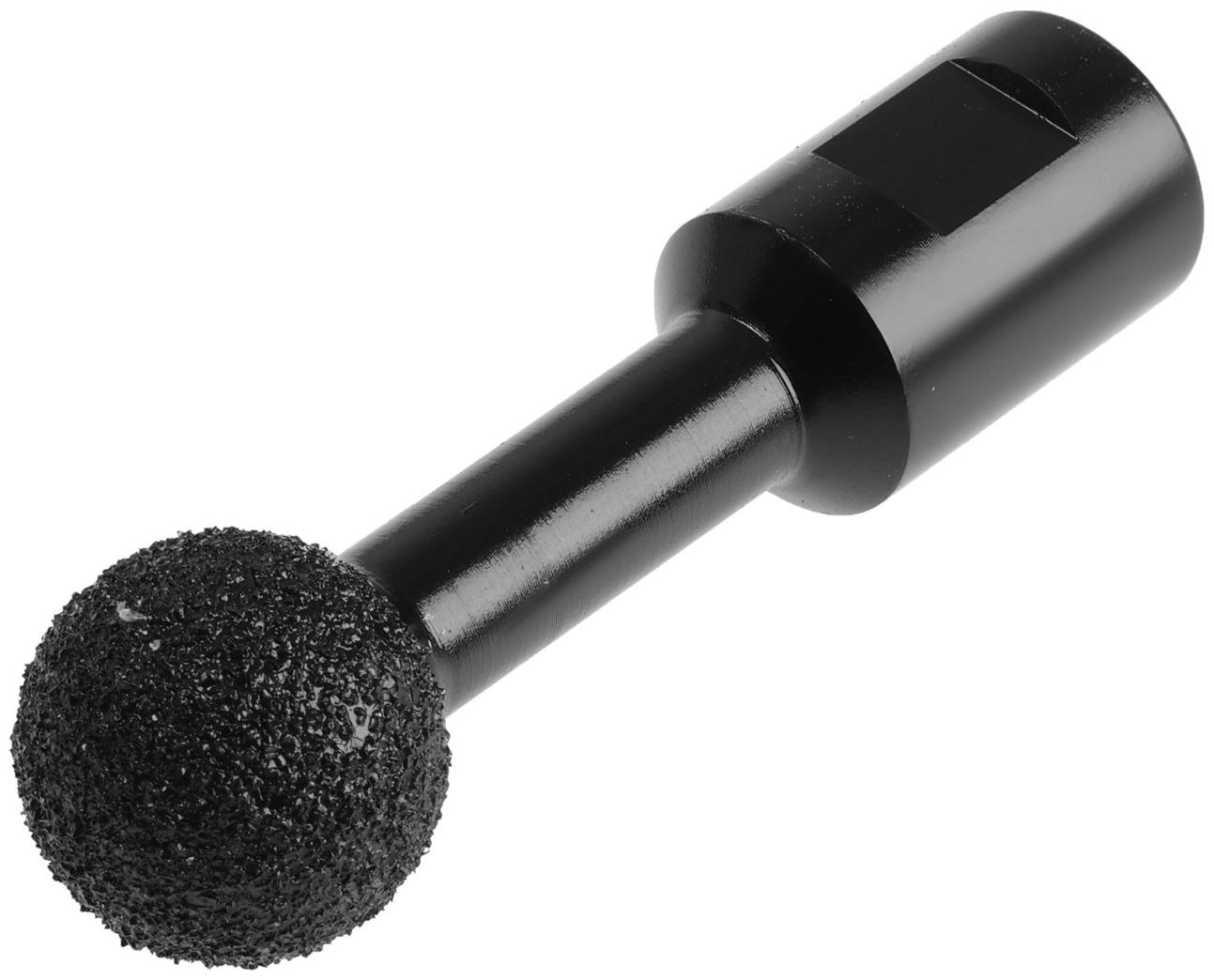 Насадка для УШМ ТУНДРА, для резьбы по дереву, мелкая зернистость, 30 мм, М14