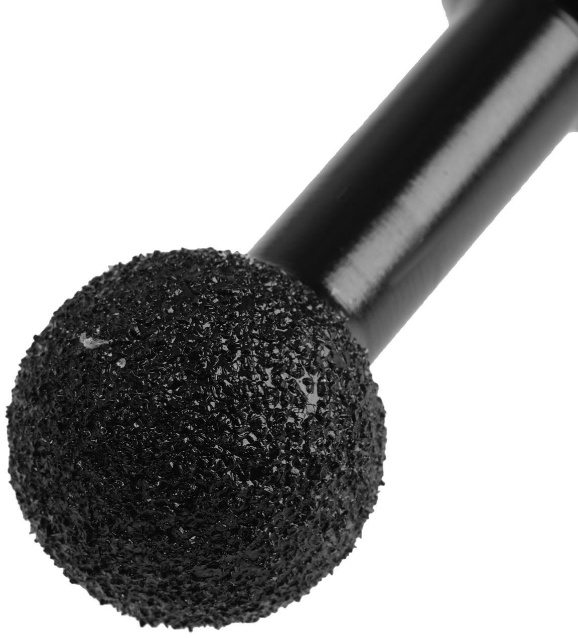 Насадка для УШМ ТУНДРА, для резьбы по дереву, мелкая зернистость, 30 мм, М14