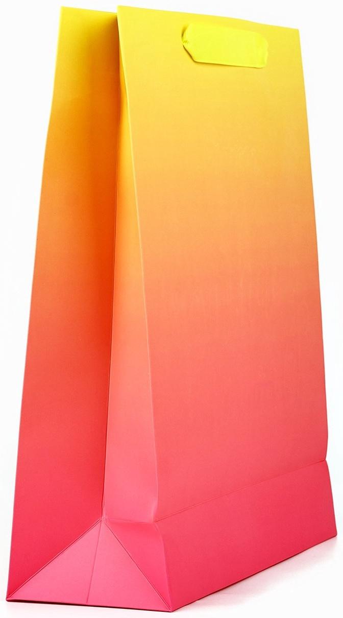 Пакет ламинированный вертикальный Happy Birthday, M 26 х 30 х 9 см