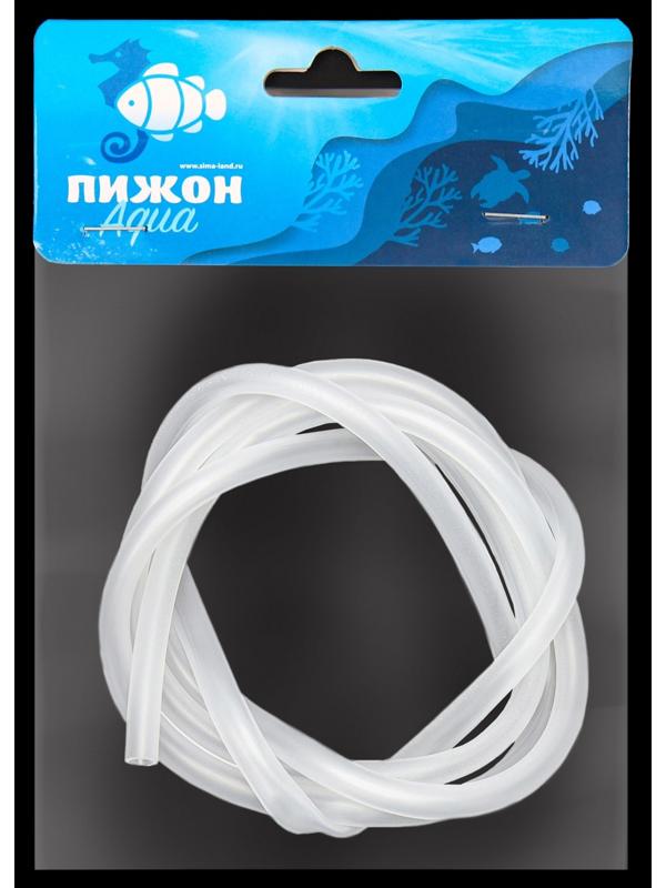 Трубка-шланг для компрессора силиконовая, Ø 4 мм, 1 м, матовая