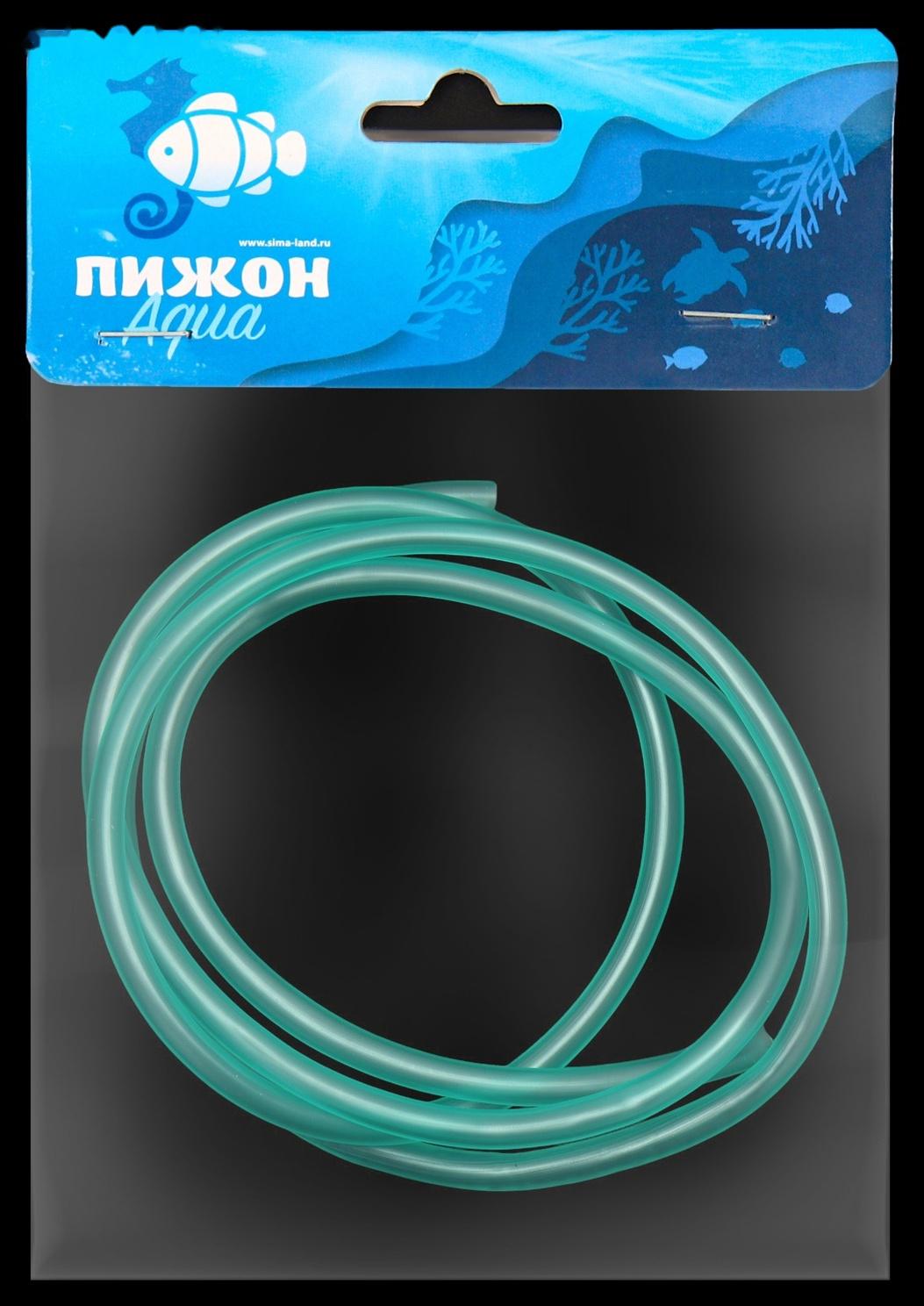 Трубка-шланг для компрессора силиконовая, Ø 4 мм, 1 м, зелёная