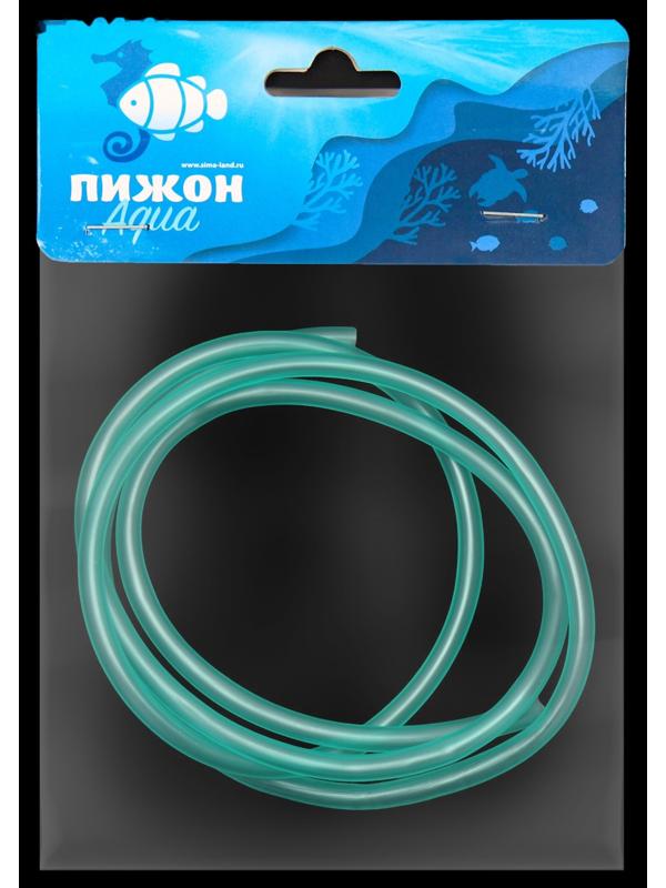 Трубка-шланг для компрессора силиконовая, Ø 4 мм, 1 м, зелёная