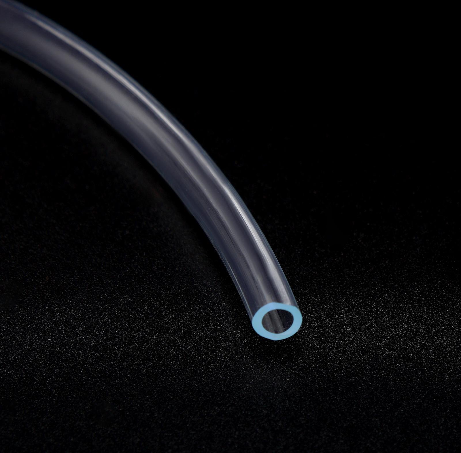 Трубка-шланг для компрессора силиконовая, Ø 4 мм, 1 м, прозрачная