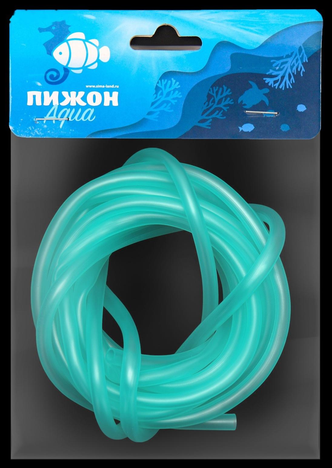 Трубка-шланг для компрессора силиконовая, Ø 4 мм, 2 м, зелёная