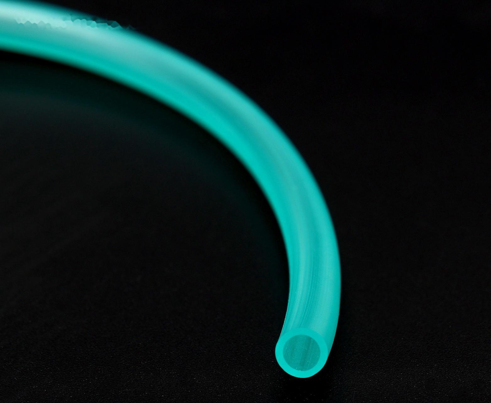 Трубка-шланг для компрессора силиконовая, Ø 4 мм, 3 м, зелёная