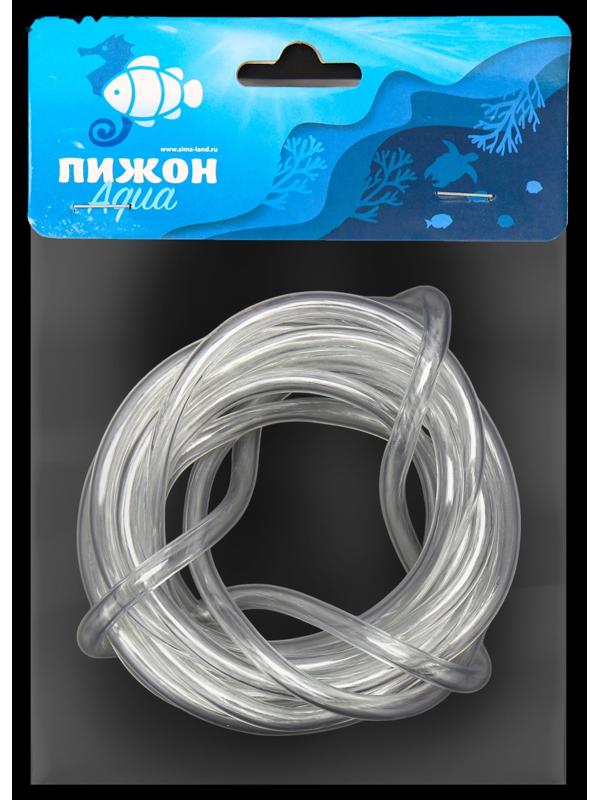 Трубка-шланг для компрессора силиконовая, Ø 4 мм, 3 м, прозрачная