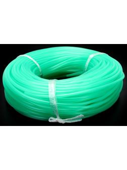 Шланг аквариумный, силиконовый, длина 75 м, Ø 4 мм, зелёный